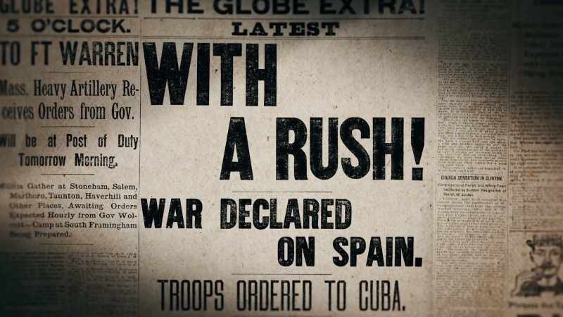 And so, when the Spanish American War was declared