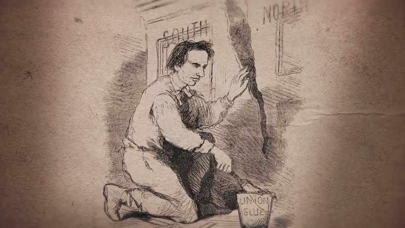And so even though Lincoln thought slavery was wrong