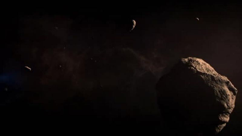 And some is thrown out into interstellar space
