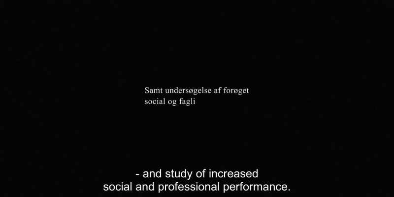 and study of increased social and professional performance
