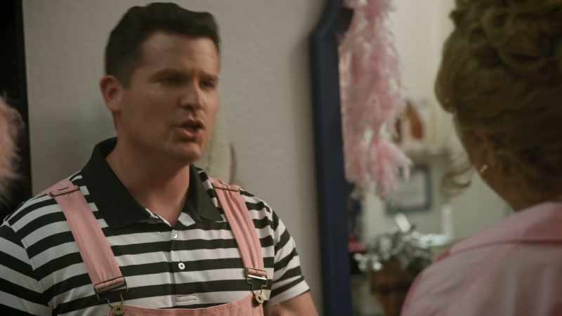 And you talked her into a dye job