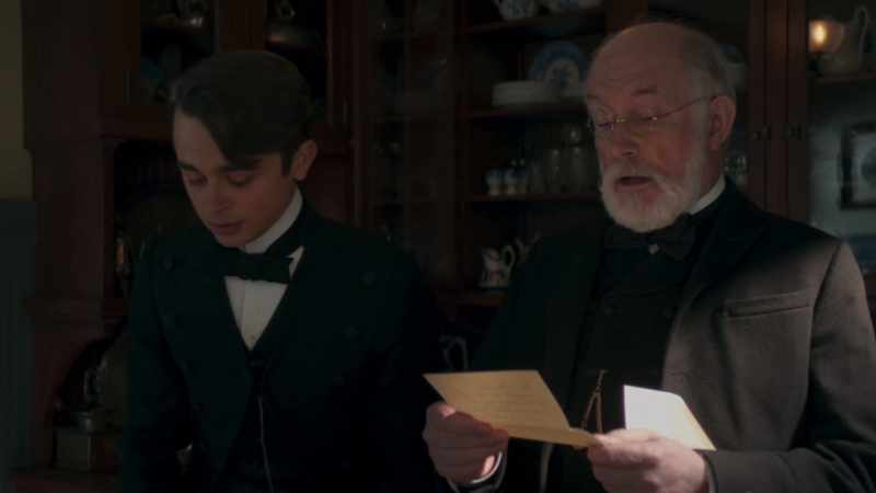 And to tell me who wrote the letter
