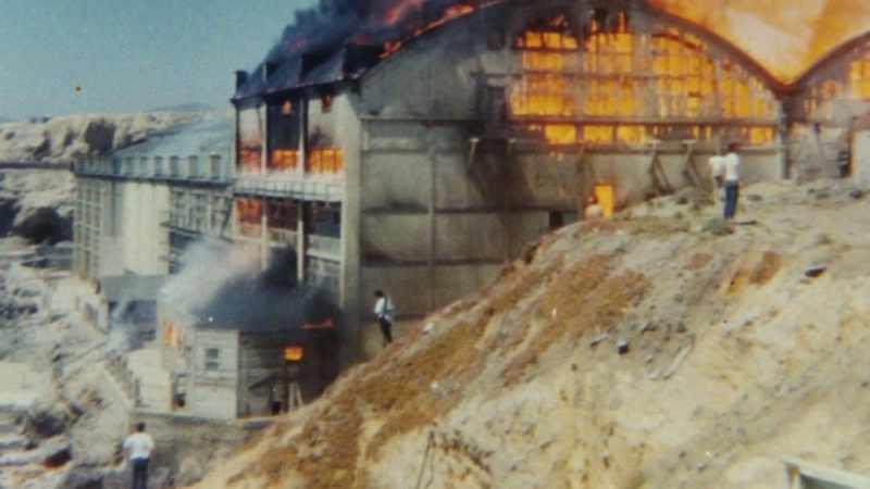 And thanks to an arson attack during demolition