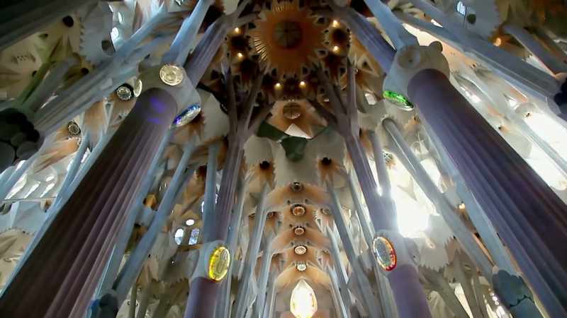 And thanks to the innovative forms Gaudi developed