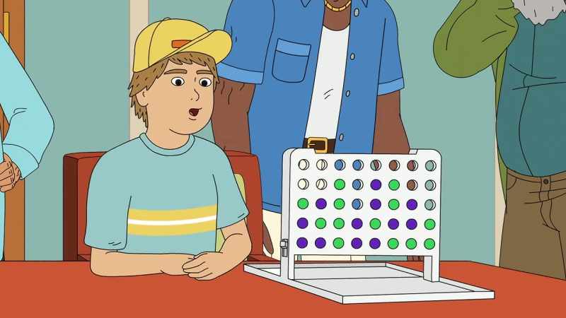 And that is a Connect Four