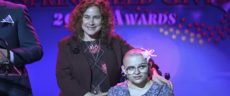 And that award comes with a gift from the community