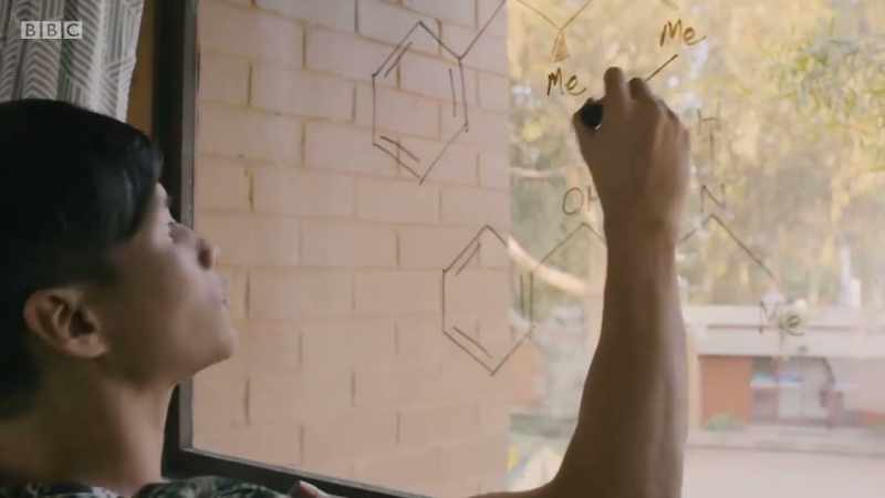 And that is how we would convert the methylamphetamine into