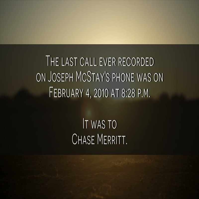 And that was sometime around 8 or 8:30? - Yes