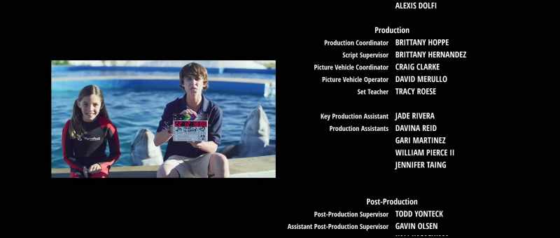 And that's a wrap... - On Bernie the Dolphin 2
