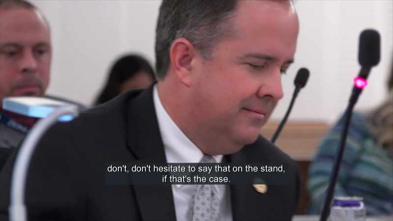 And that's because the defendant