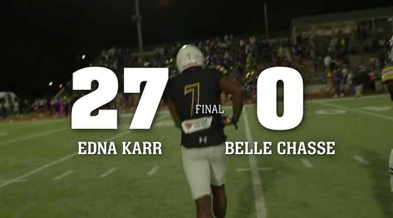 And that's the end on Senior Night once again