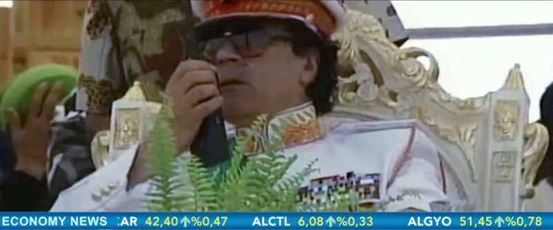 And that's the question... if Gaddafi goes