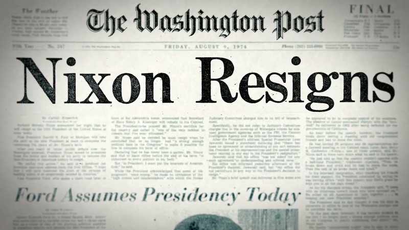 AND THAT'S WHAT REALLY GOT NIXON TO RESIGN