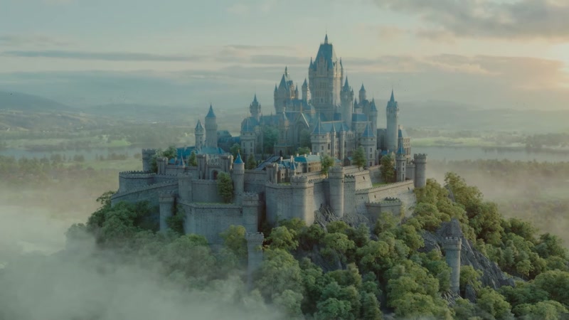 And that's why the king's castle on the hill