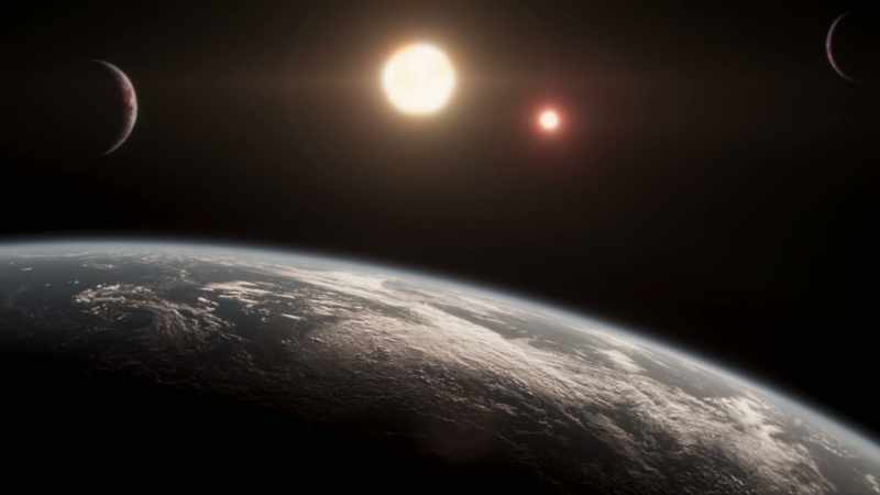 And that's why the surface conditions on planets