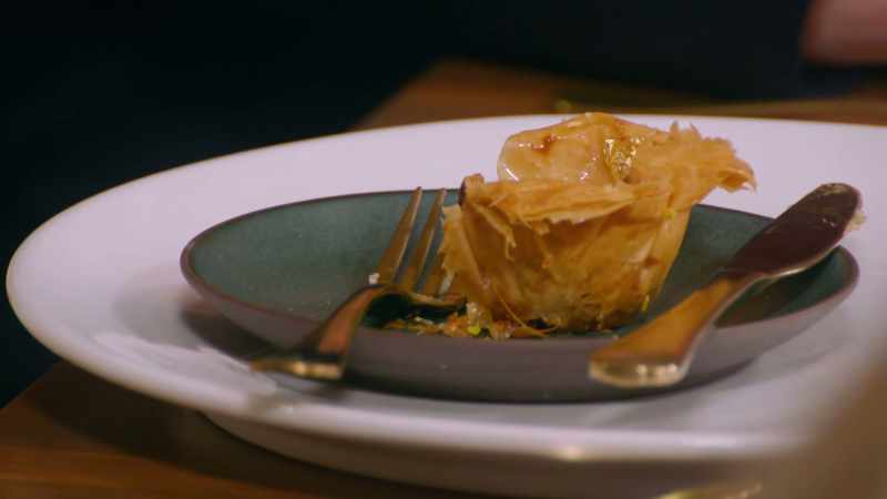 And the cheesecake really gives it a beautiful balance