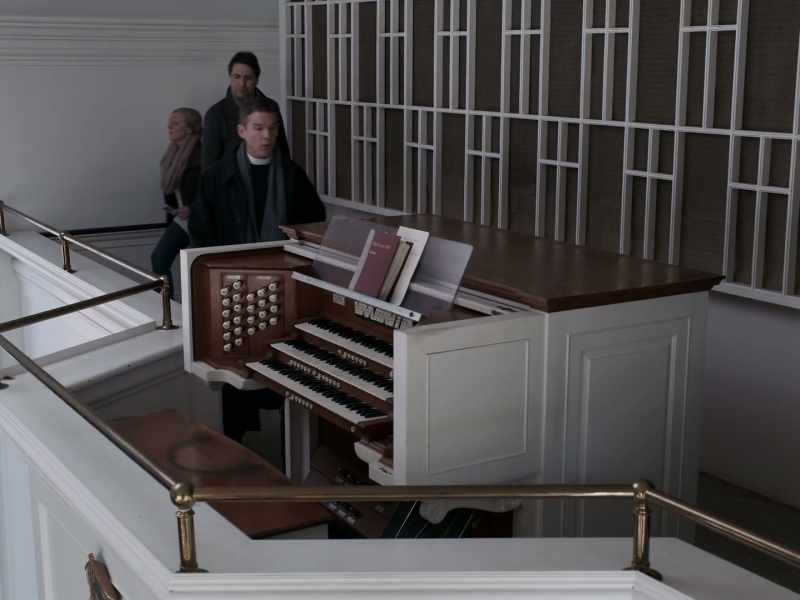 And the church organ
