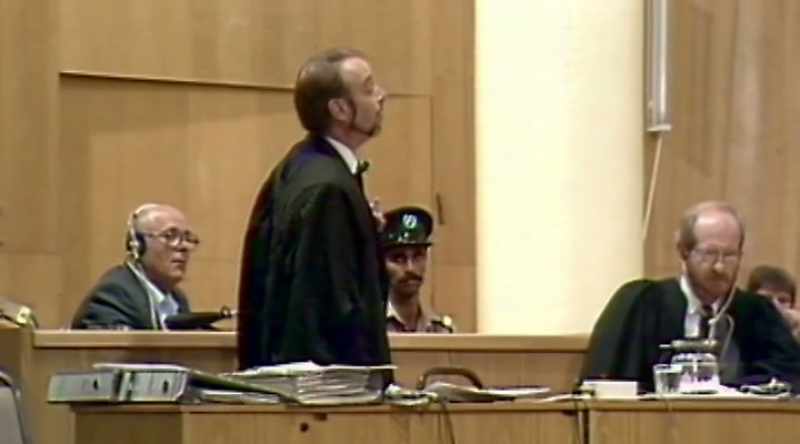 And when the defendant was tried in the US
