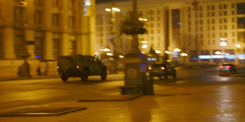 And the distinct sound of explosions