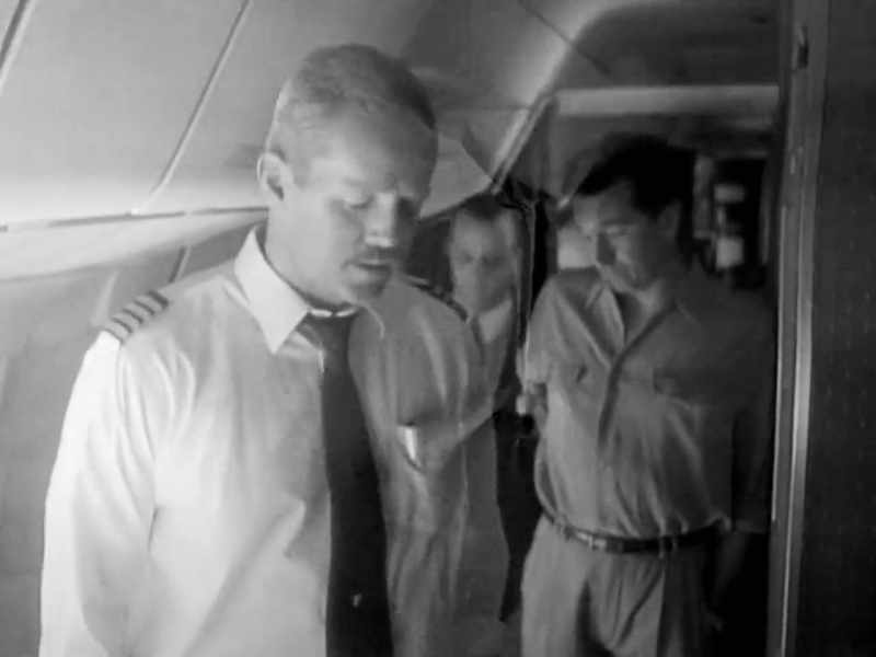 And the first step is exiting the plane