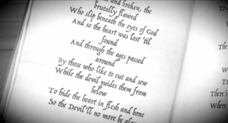 And so the heart was lost 'til found