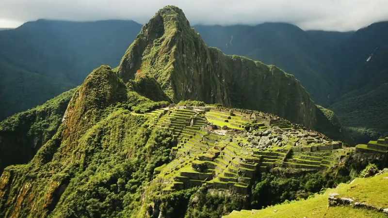 And the Incas began building their impressive road network