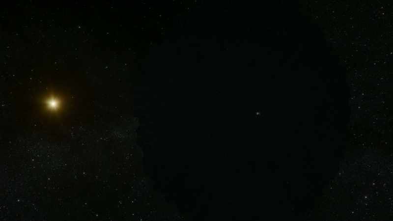 And the lens of this telescope