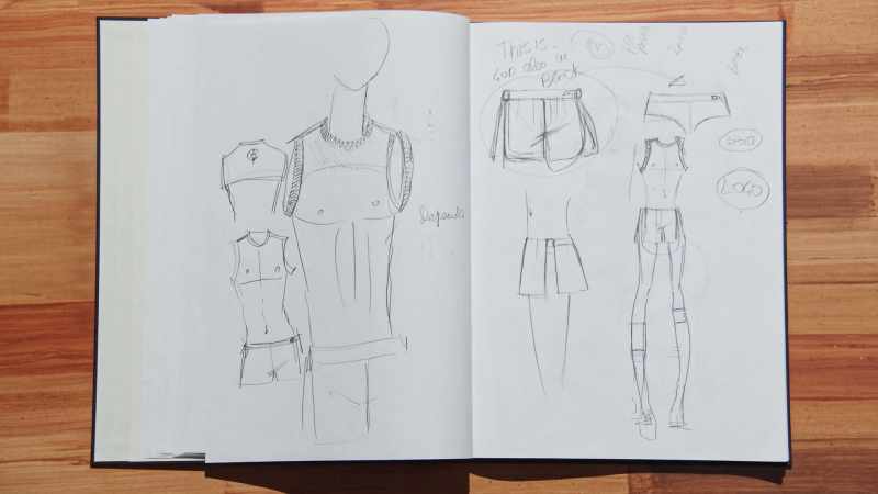 And the man will have the exact same boxer short