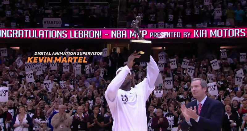 And the NBA Most Valuable Player