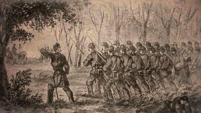 And the notion was that these men are in formations