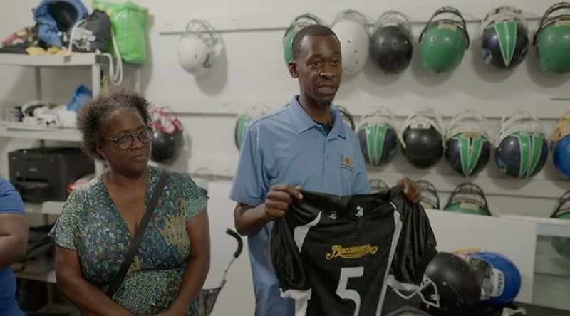 And the person that's gettin' this jersey