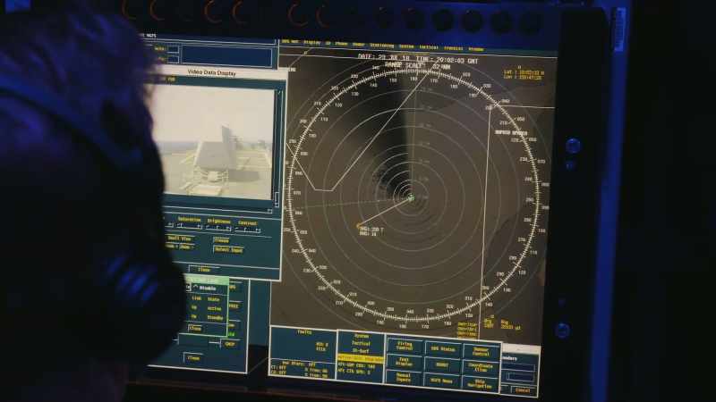 And the radar wasn't working properly