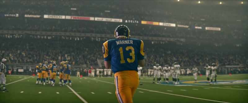 And the Rams with their new quarterback, Kurt Warner