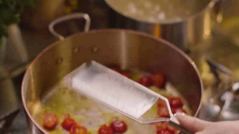 And the reason why I cook the tomatoes first a bit