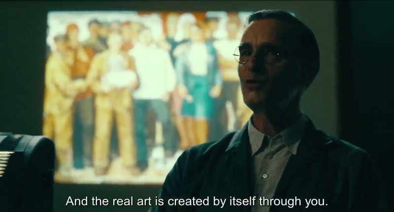 And the right art will emerge by itself