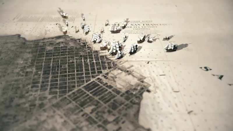 And as the ships keep on coming, san francisco booms