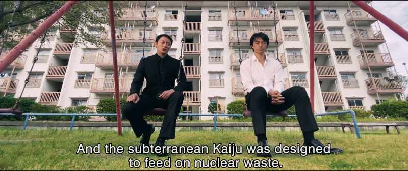 And the subterranean Kaiju was designed to feed on nuclear waste