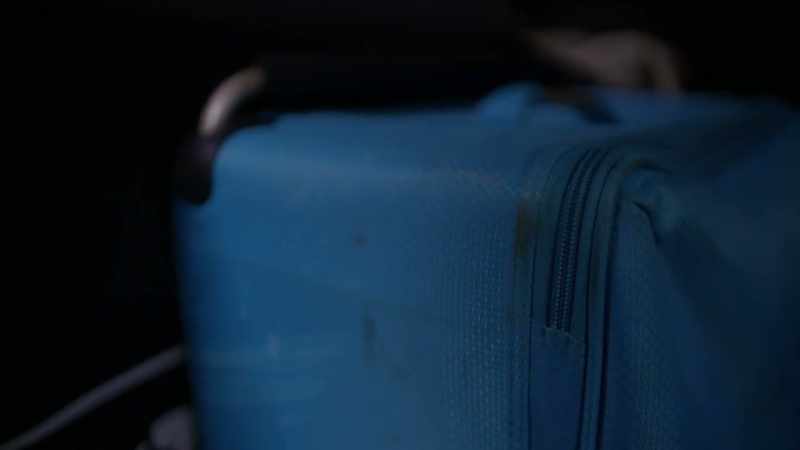 And the taxi driver was now concerned that that suitcase