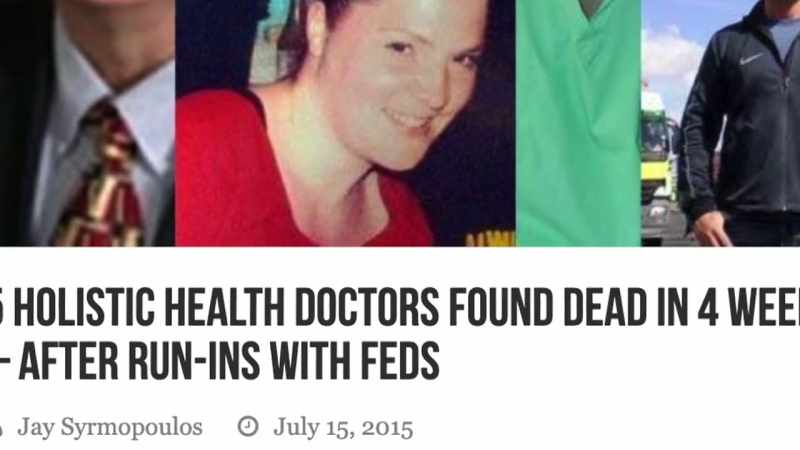 And the theory was that they were all murdered
