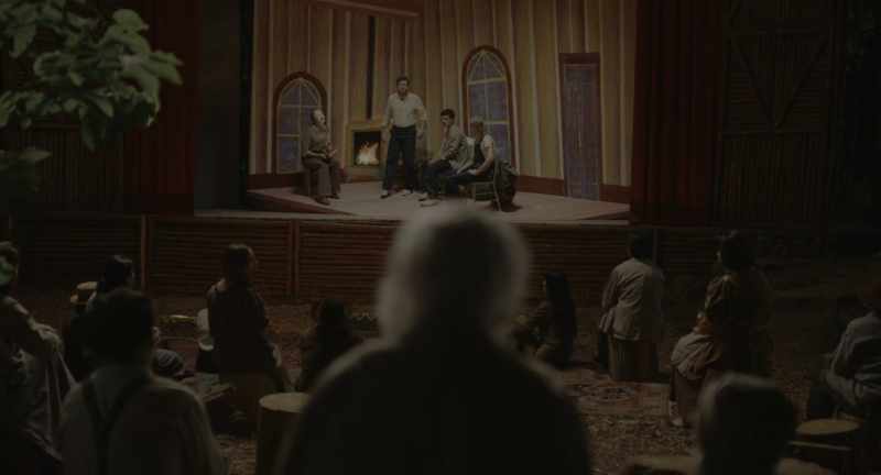 And the three young men immediately recognized the man