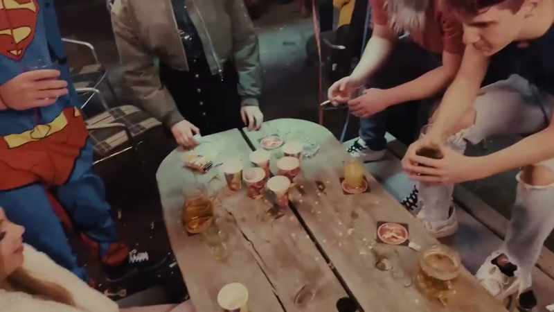 And the two of them left the pub