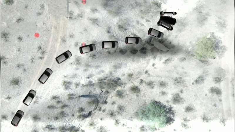 And where the vehicle was recovered