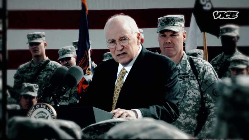 And the war on terror becomes a new justification