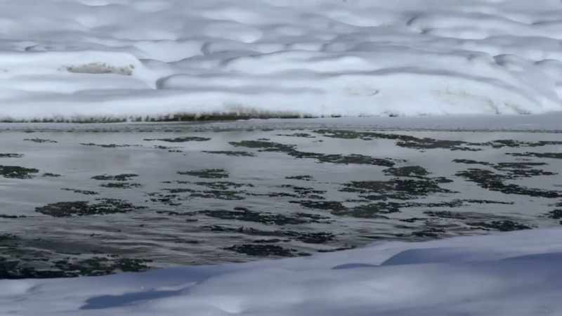 And the water'’s moving pretty swift