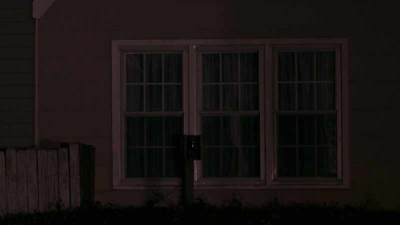 And the window had a hook and latch on it to lock it