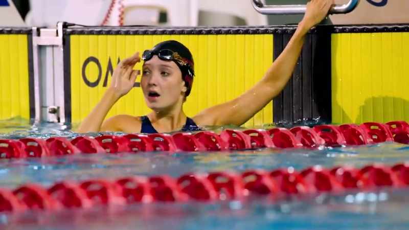 And the winner, by a hundredth of a second is