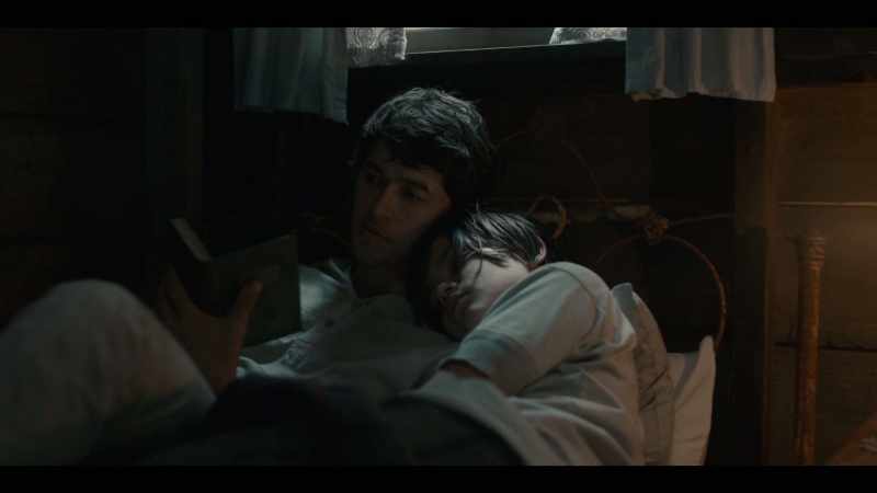 And the young husband sleeps by his wife
