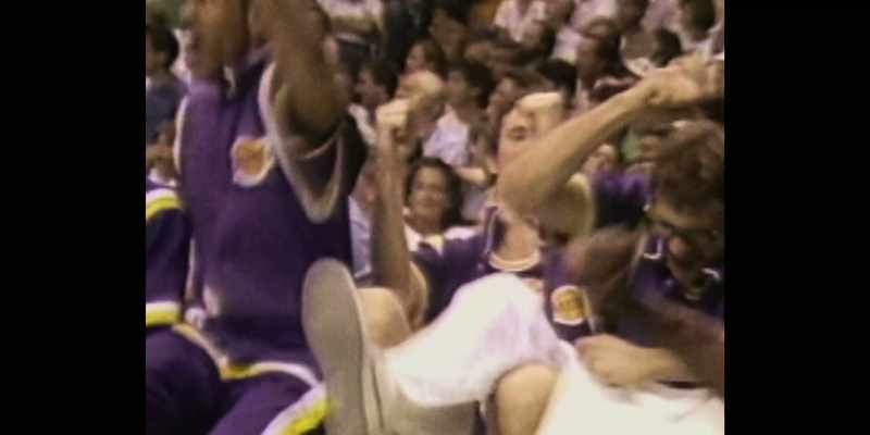 And their bench is up. The Lakers are winning it