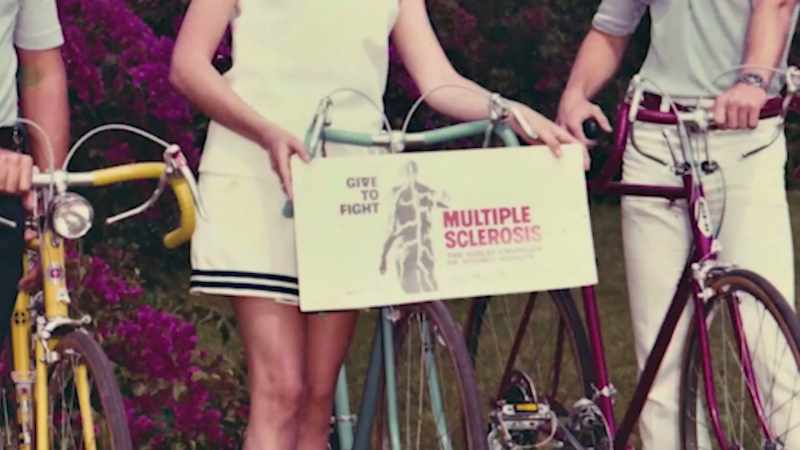 And then a friend was struck with multiple sclerosis