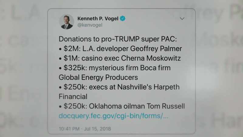 And then a tweet came out that listed